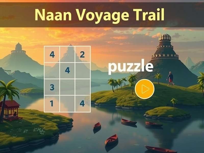 Naan Voyage Trail puzzle solving interface